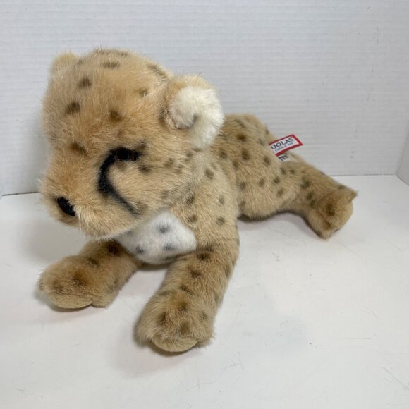 Douglas Cheetah Cub Plush Toy - Soft Stuffed Animal 10" - Polyester Fiber & Plas - Picture 2 of 12
